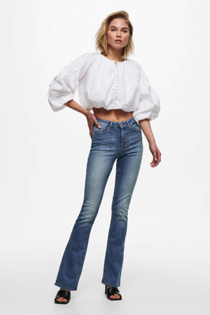flared jeans ONLBLUSH medium blue denim