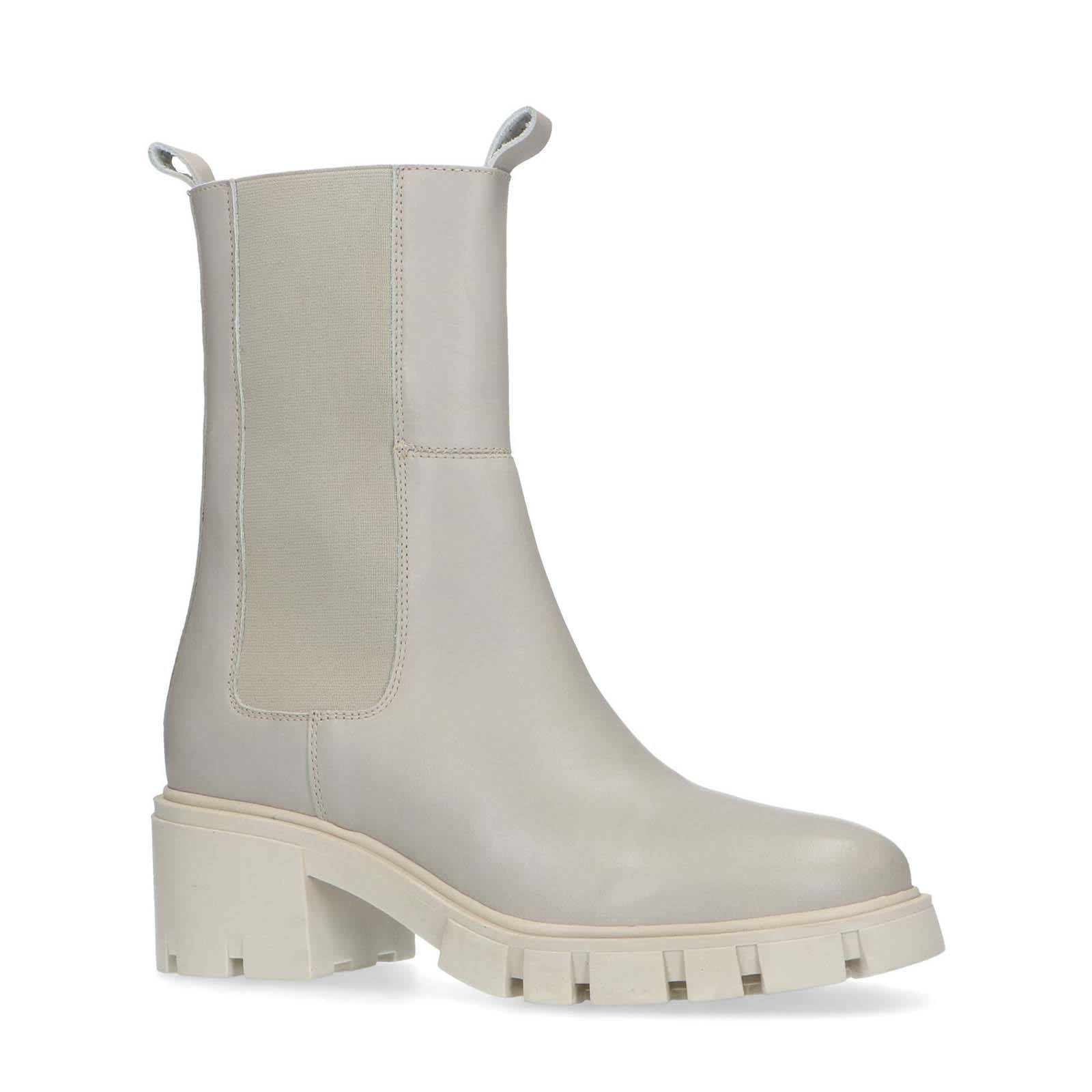 Rehab Footwear Kara Vintage | Hoge witte chelsea boots | Officiële webshop  - Official Rehab Footwear Online Store