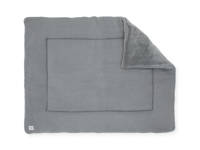 Jollein boxkleed Basic knit 80x100 cm stone grey