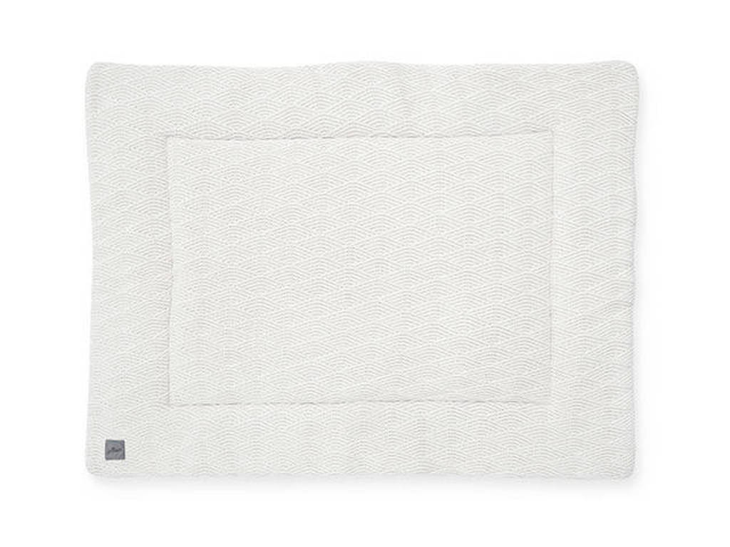 Jollein boxkleed River knit 75x95 cm cream white, Cream White