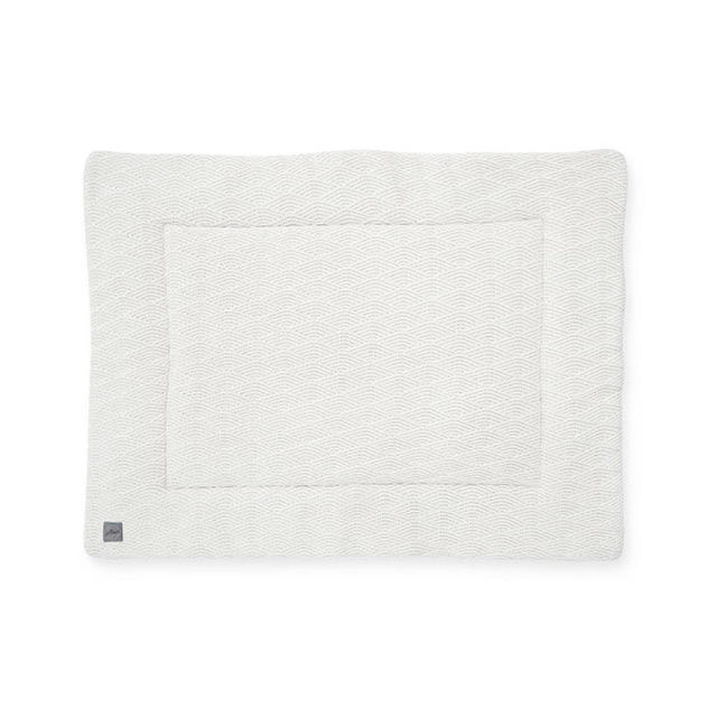 Jollein boxkleed River knit 75x95 cm cream white