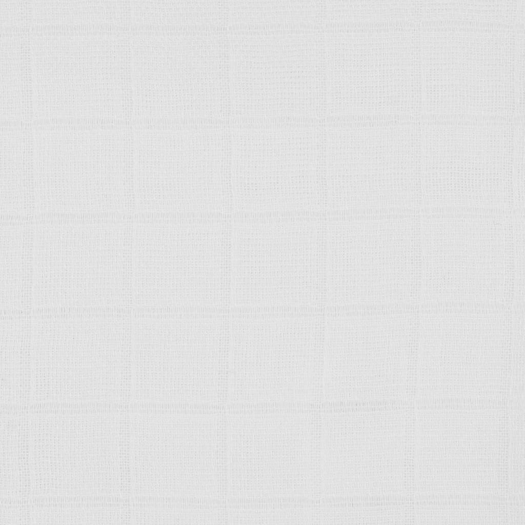 Jollein bamboe multidoek small - set van 4 70x70 cm wit, Wit