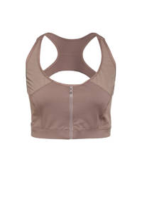 Simply Be level 4 Plus Size sportbh taupe, Taupe