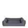 District 70 CLASSIC hondenmand - Charcoal Grey - L - 100 x 70 cm