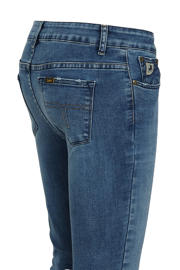 thumbnail: Lois high waist flared jeans cobalt stone