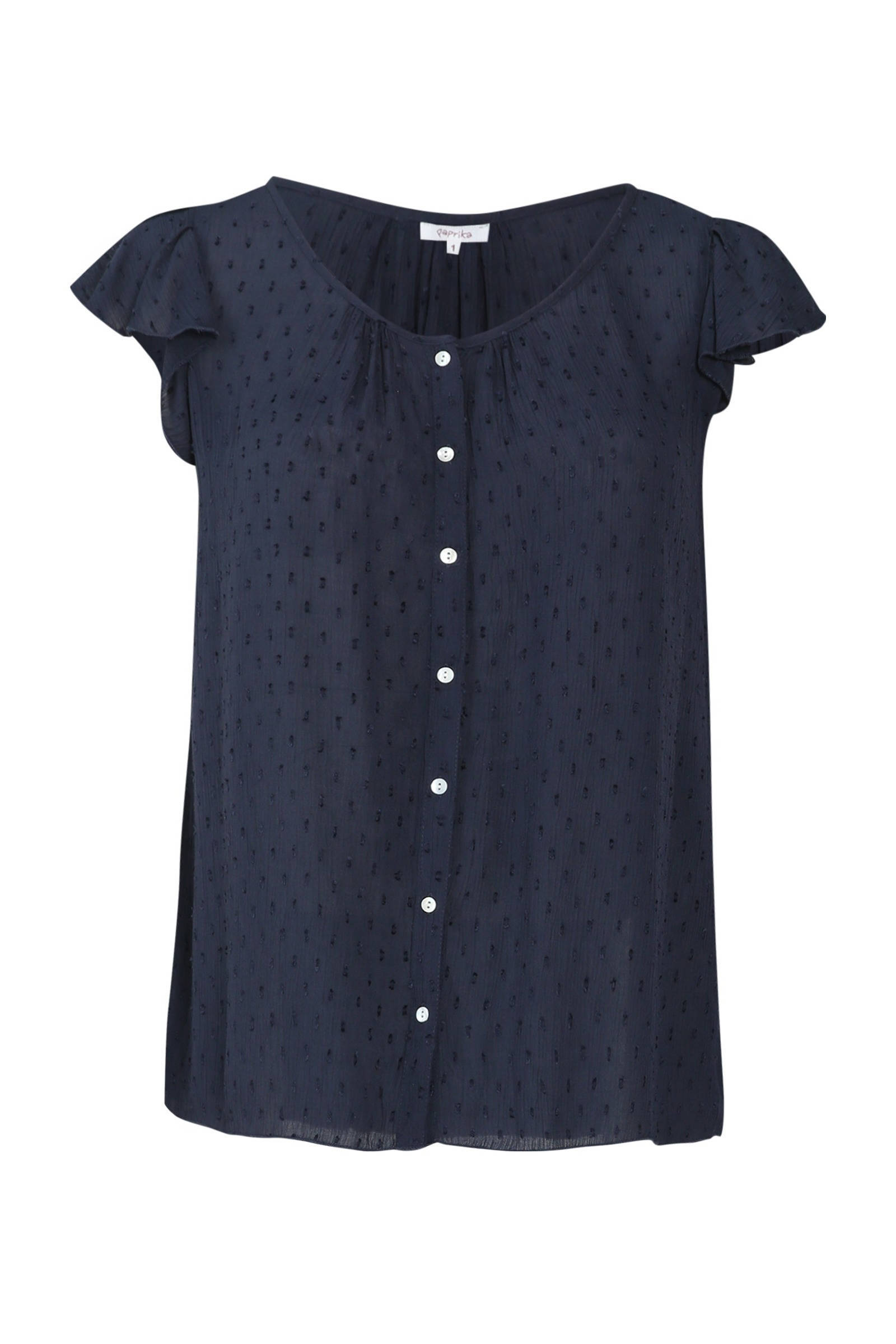 Paprika Klassieke blouse Korte mouwen city online kopen