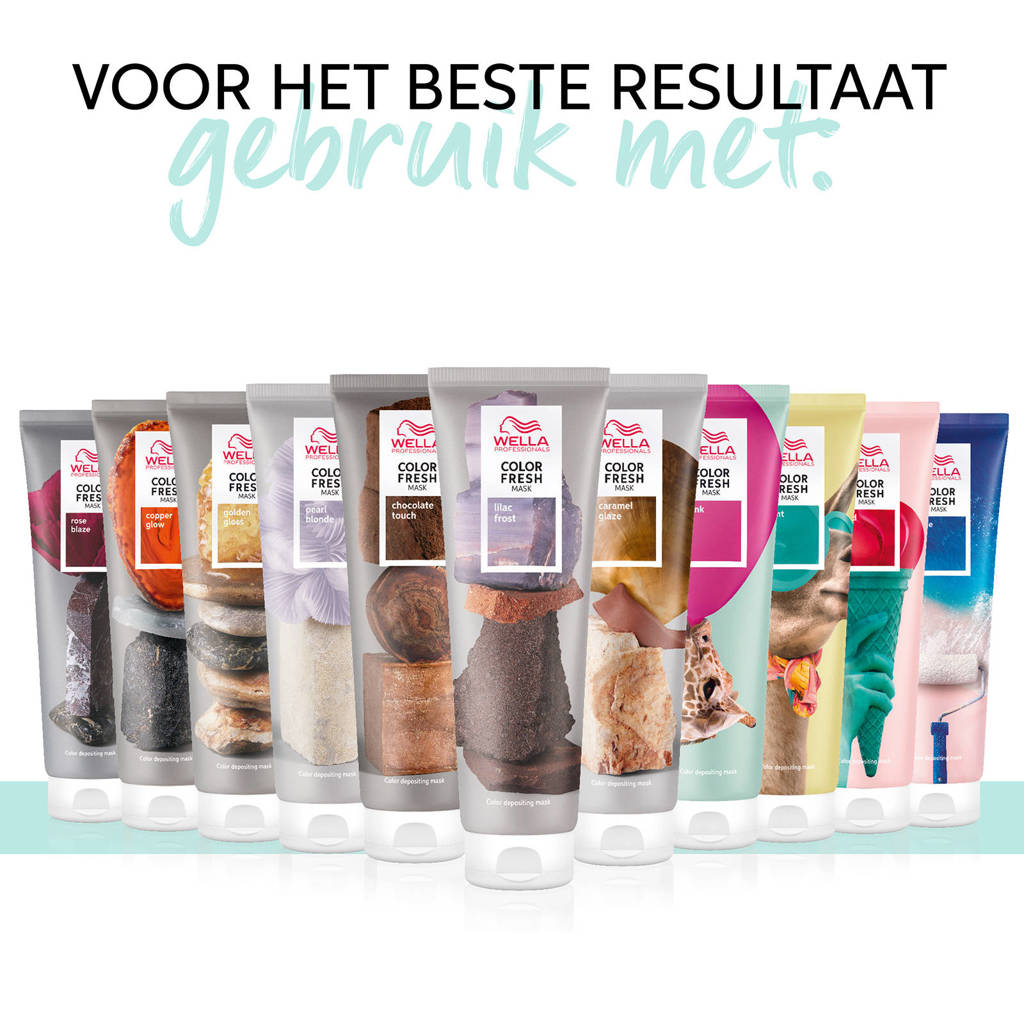 Wella Professionals Color Fresh kleurmasker Caramel Glaze wehkamp