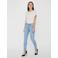 VERO MODA mid waist skinny jeans VMTANYA light denim