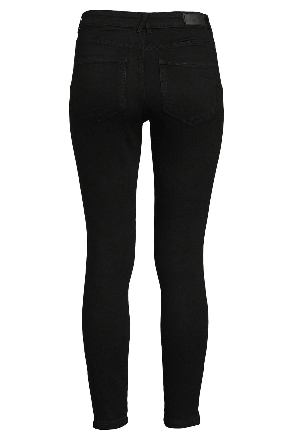 VERO MODA cropped skinny jeans VMTILDE zwart wehkamp