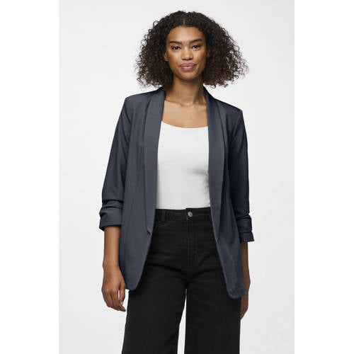 PIECES blazer PCBOSELLA blauw afbeelding