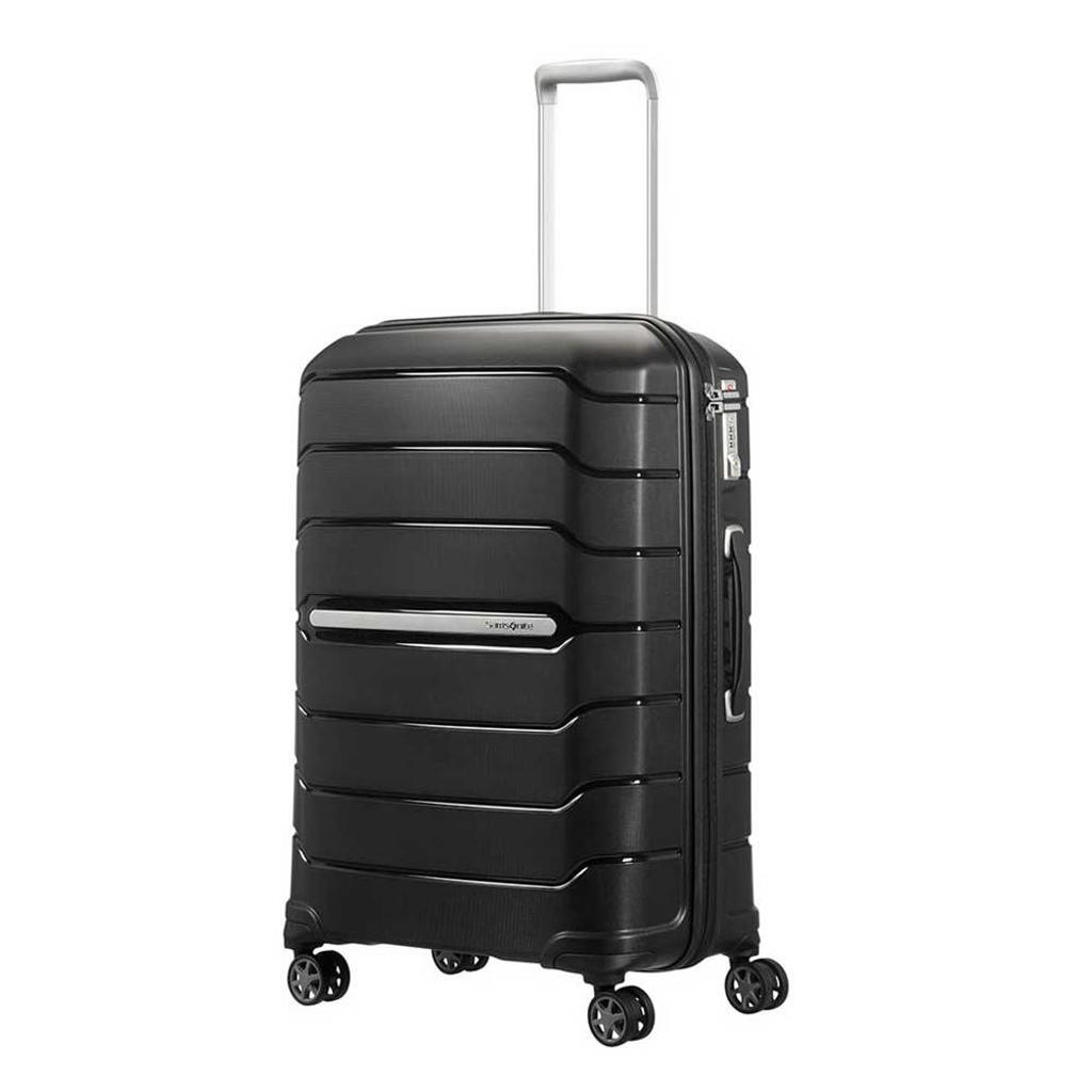 Samsonite trolley Flux Spinner 68 cm. Expandable zwart | wehkamp