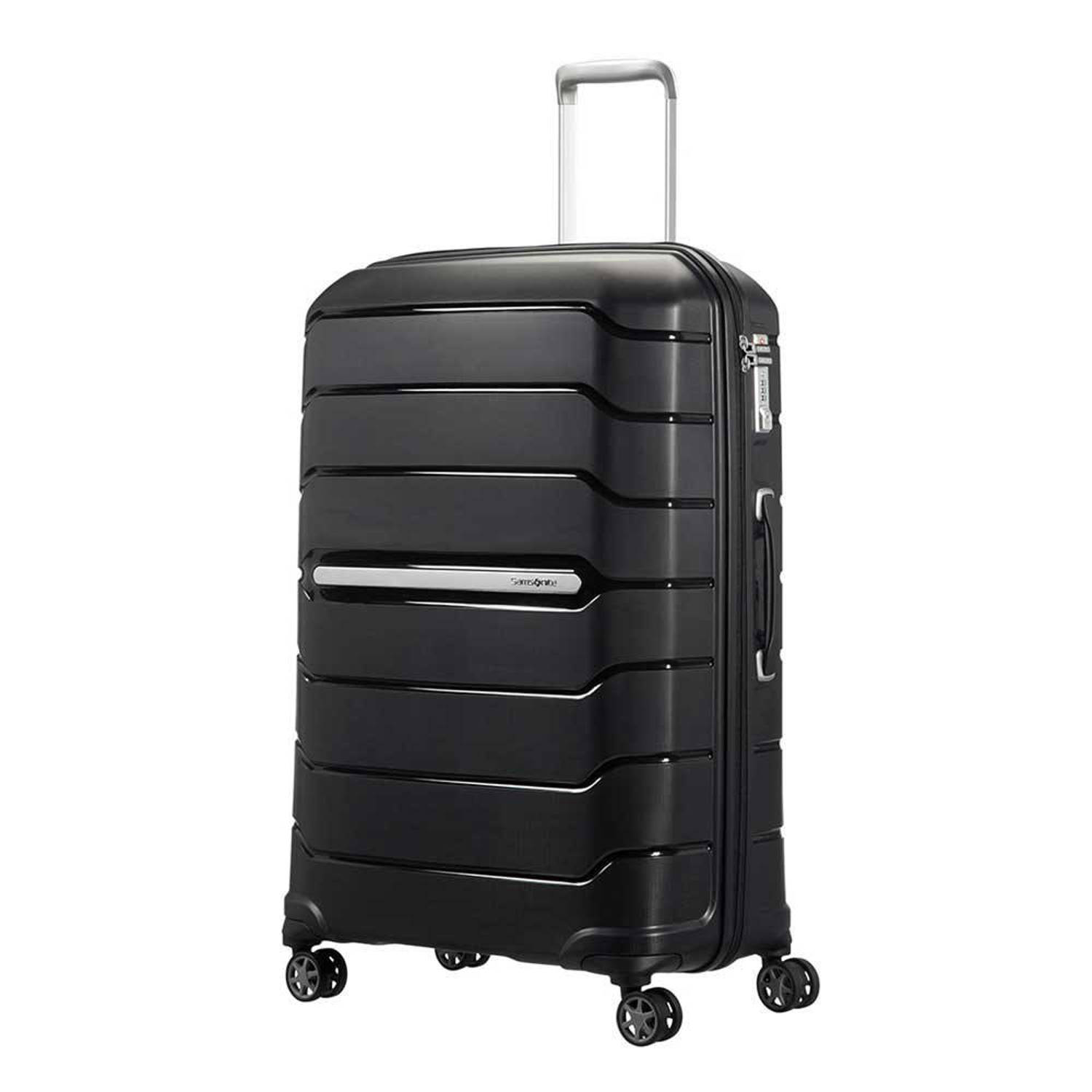 Samsonite trolley Flux Spinner 75 cm. Expandable zwart