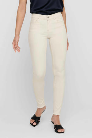 skinny jeans ONLBLUSH ecru regular