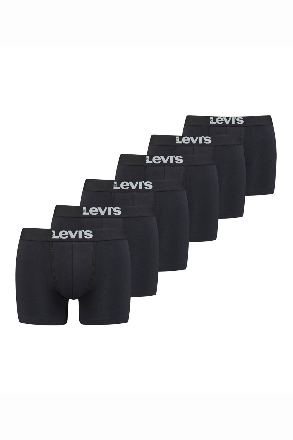 Levi's boxershort (set van 6), Zwart