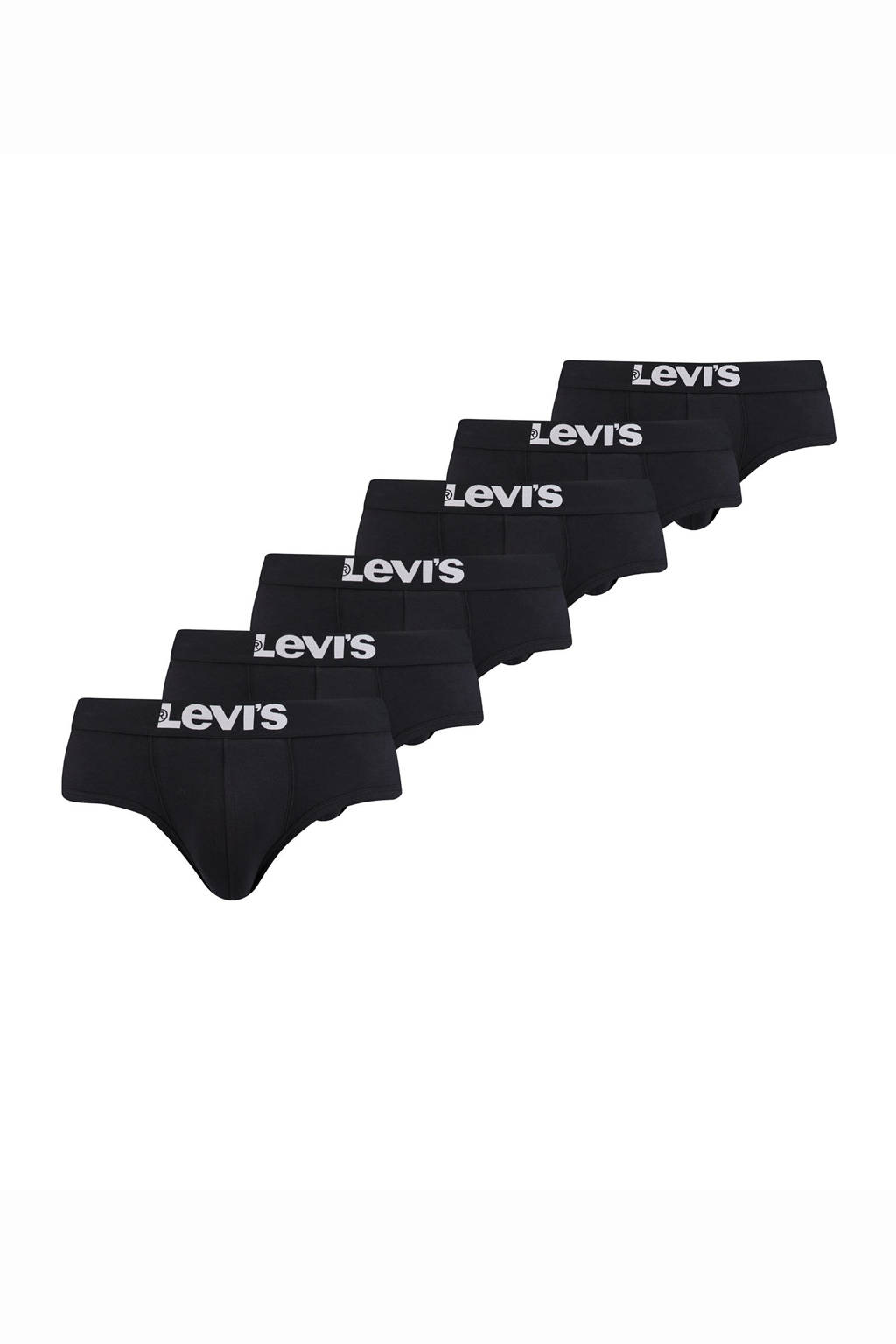 Levi's slip (set van 6), Zwart