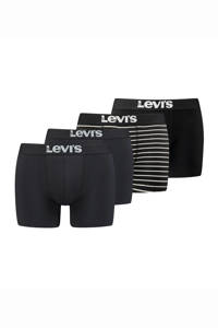 Levi's boxershort (set van 4), Zwart