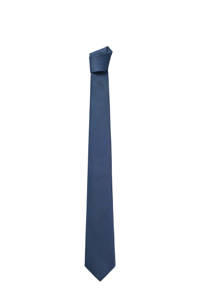Mango Man stropdas middenblauw