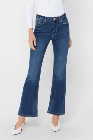 high waist flared jeans JDYNWFLORA medium blue denim
