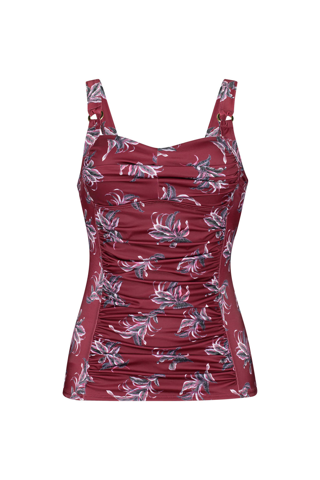Hunkemöller tankini bikinitop Tropic Glam met all over