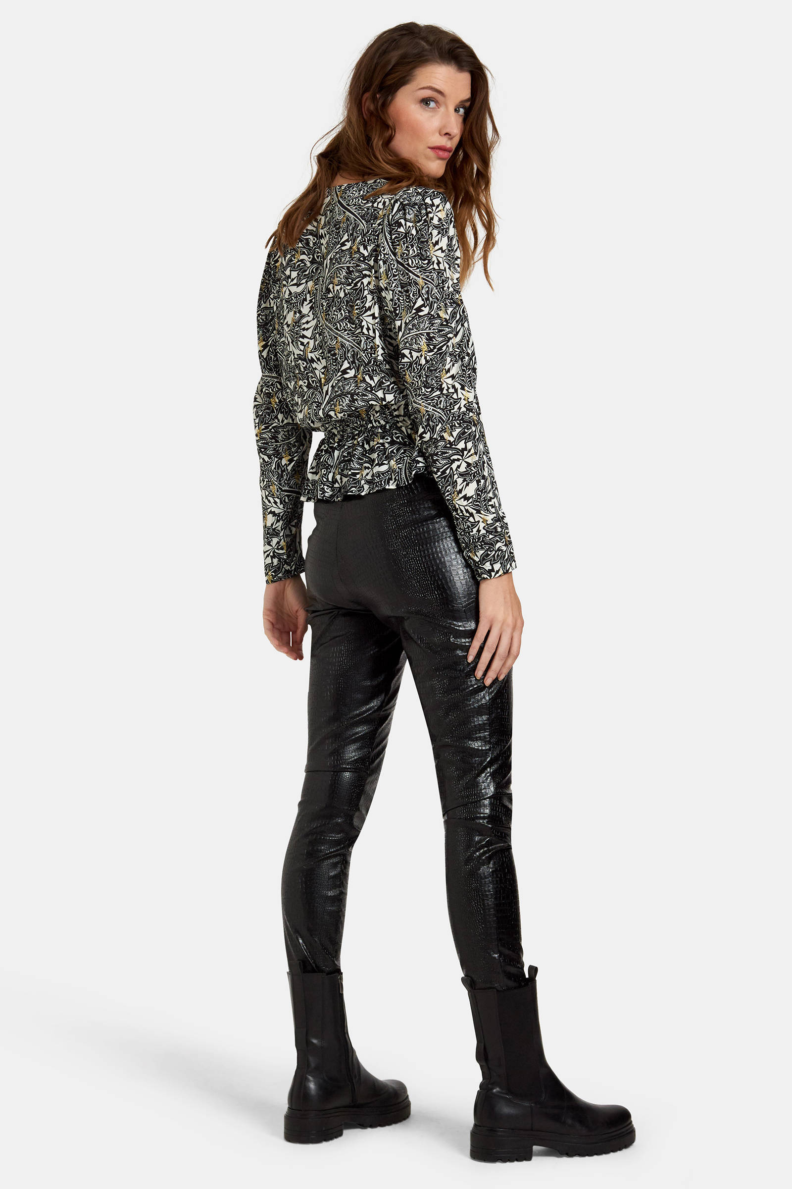 Flame blouse Outlet