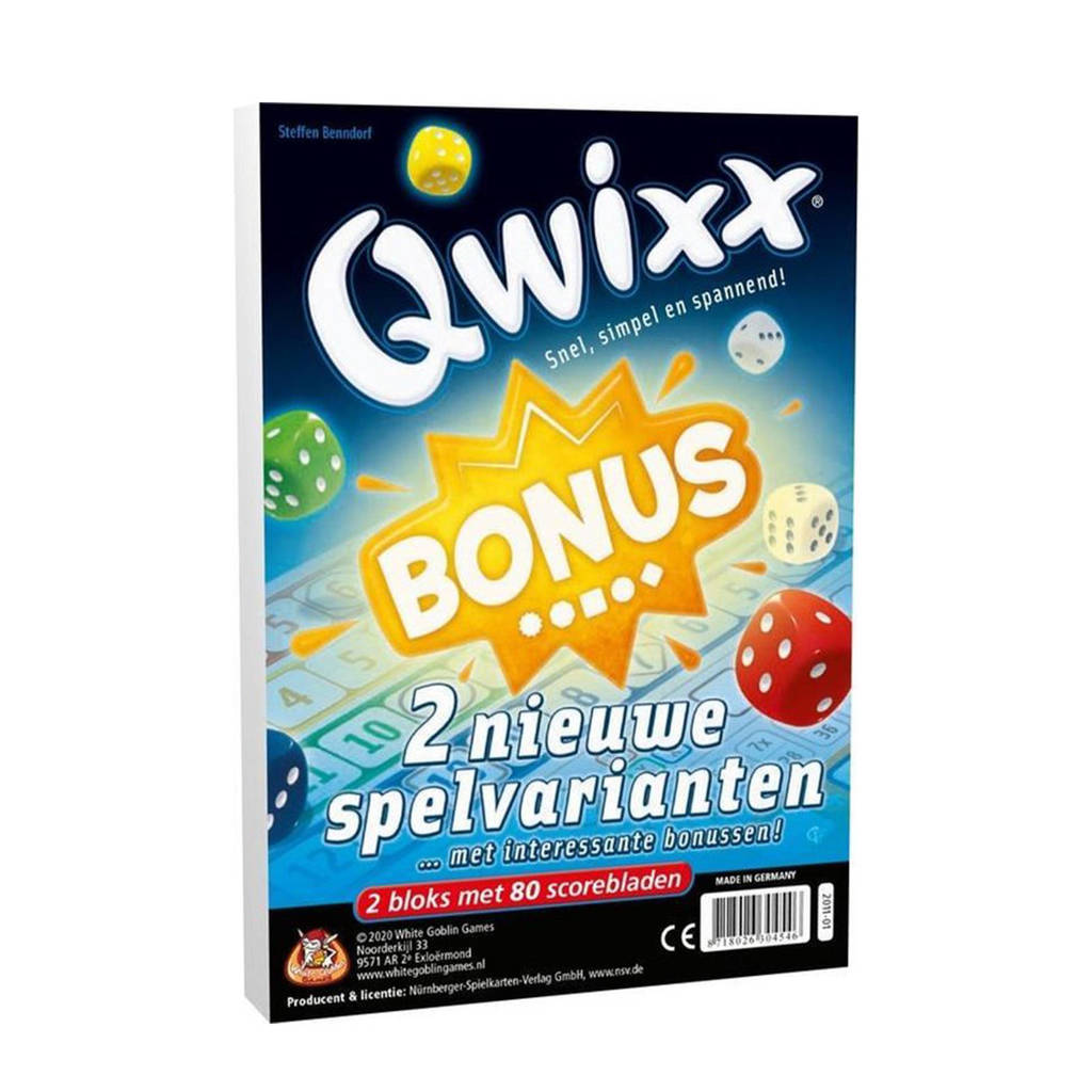 White Goblin Games Qwixx Bonus uitbreidingsspel