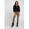 Morgan low waist skinny broek kaki