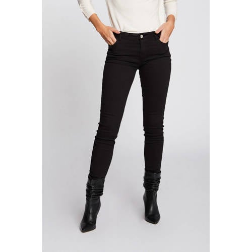 Morgan low waist skinny broek zwart afbeelding