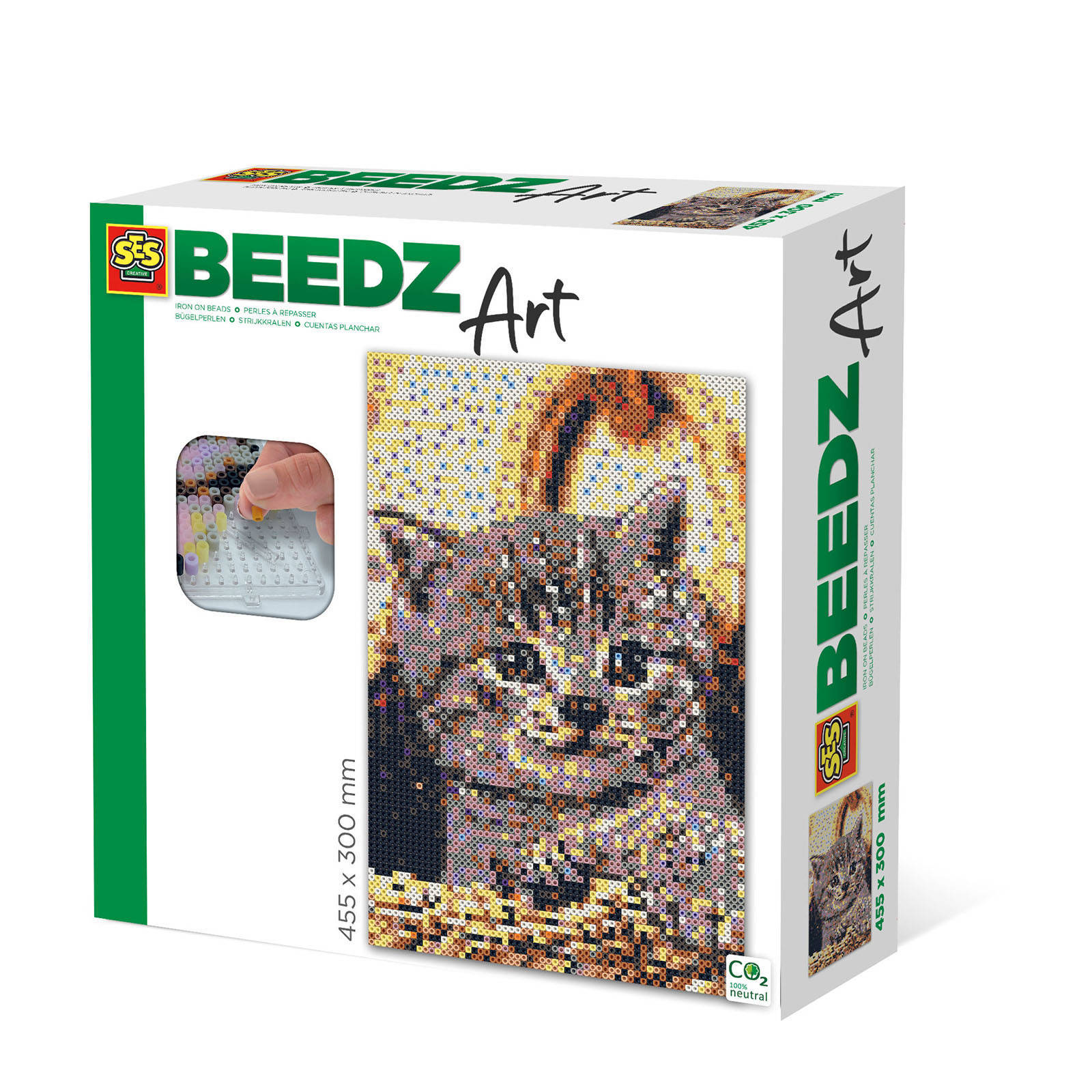 Set 1200 margele de calcat, SES Creative