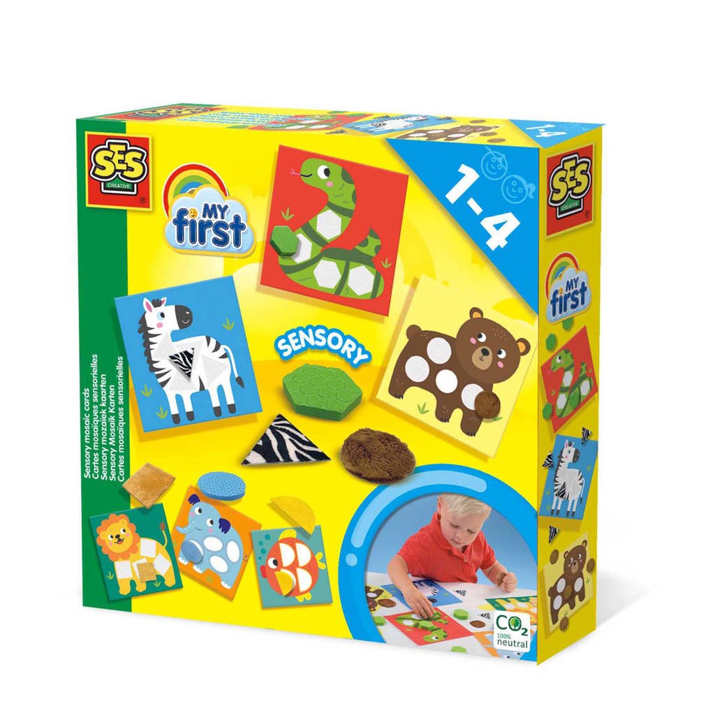 SES My first Sensory mozaïek kaarten