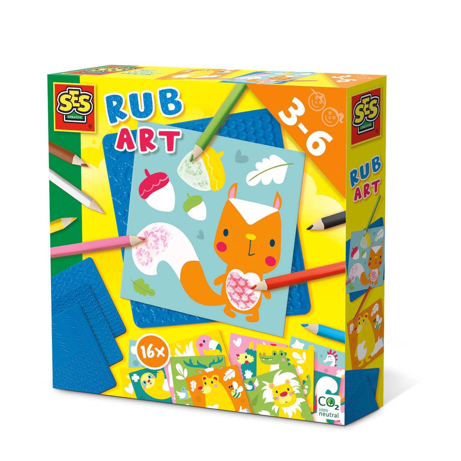 SES Kleurplaten Rub Art Junior Papier 27 delig online kopen