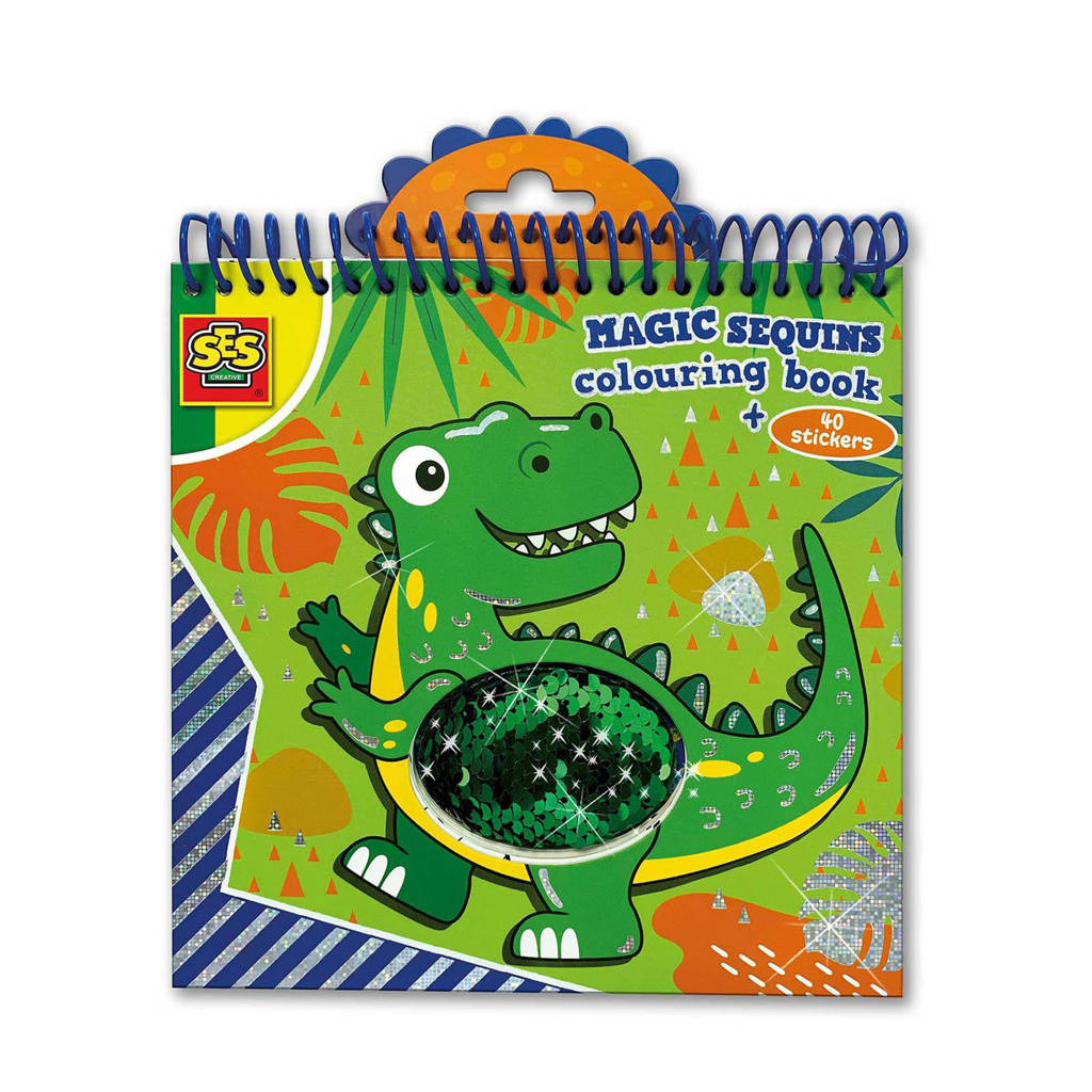 SES Magische pailletten kleurboek