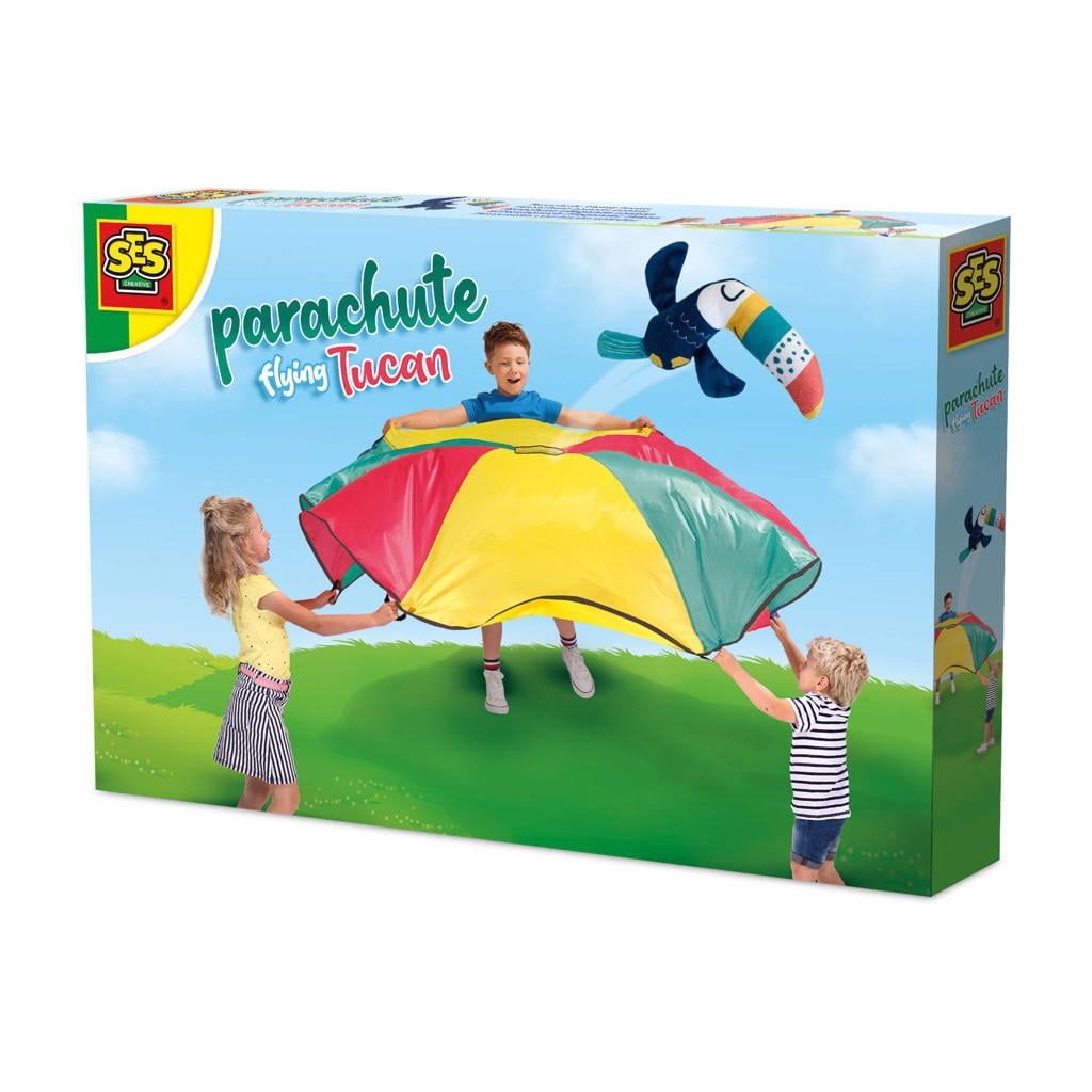 SES Outdoor Parachute vliegende toekan
