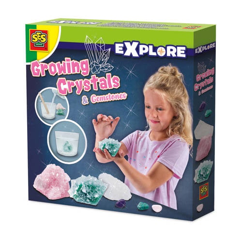SES Explore Groeiende kristallen en edelstenen afbeelding
