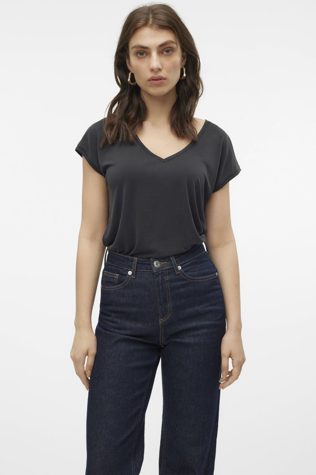 VERO MODA T-shirt VMFILLI zwart