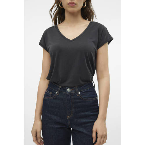 VERO MODA T-shirt VMFILLI zwart afbeelding