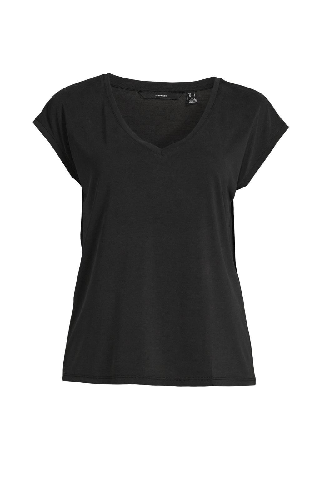 VERO MODA Tshirt VMFILLI zwart wehkamp