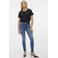 VERO MODA T-shirt VMPAULA van katoen zwart