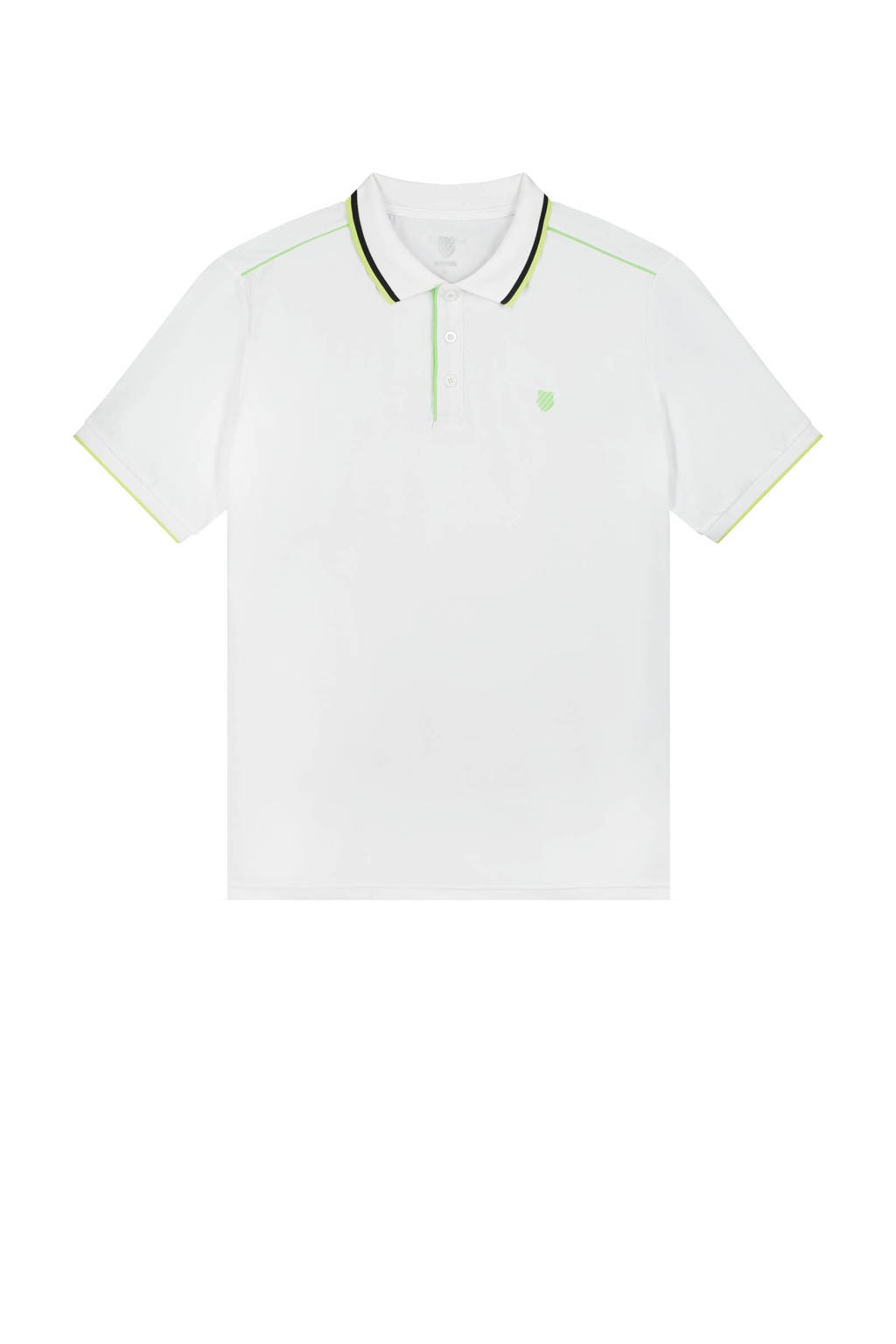 K-Swiss sportpolo wit, Wit