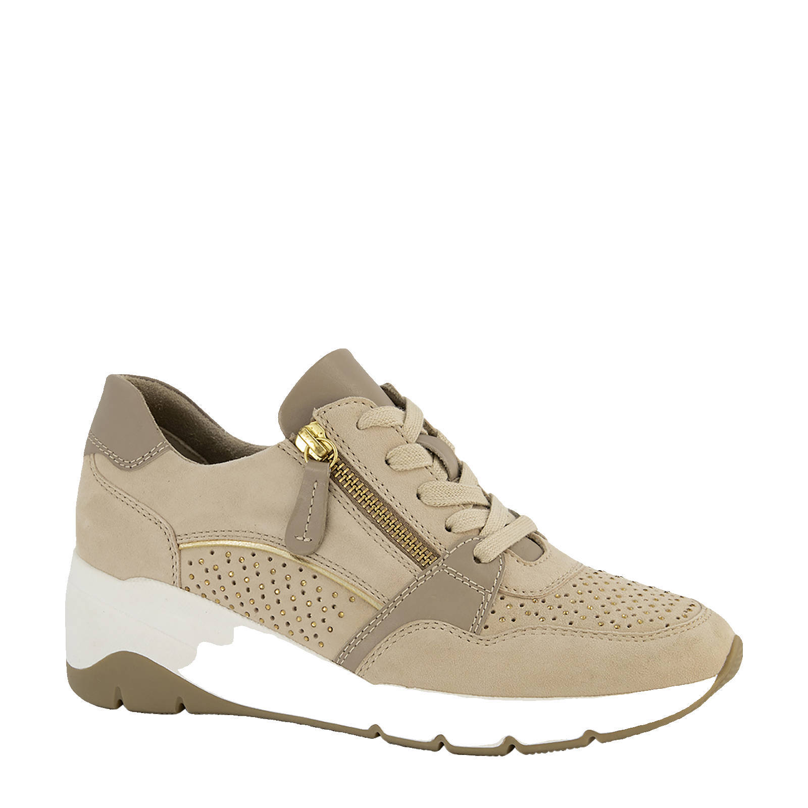 Medicus comfort nubuck veterschoenen beige | wehkamp