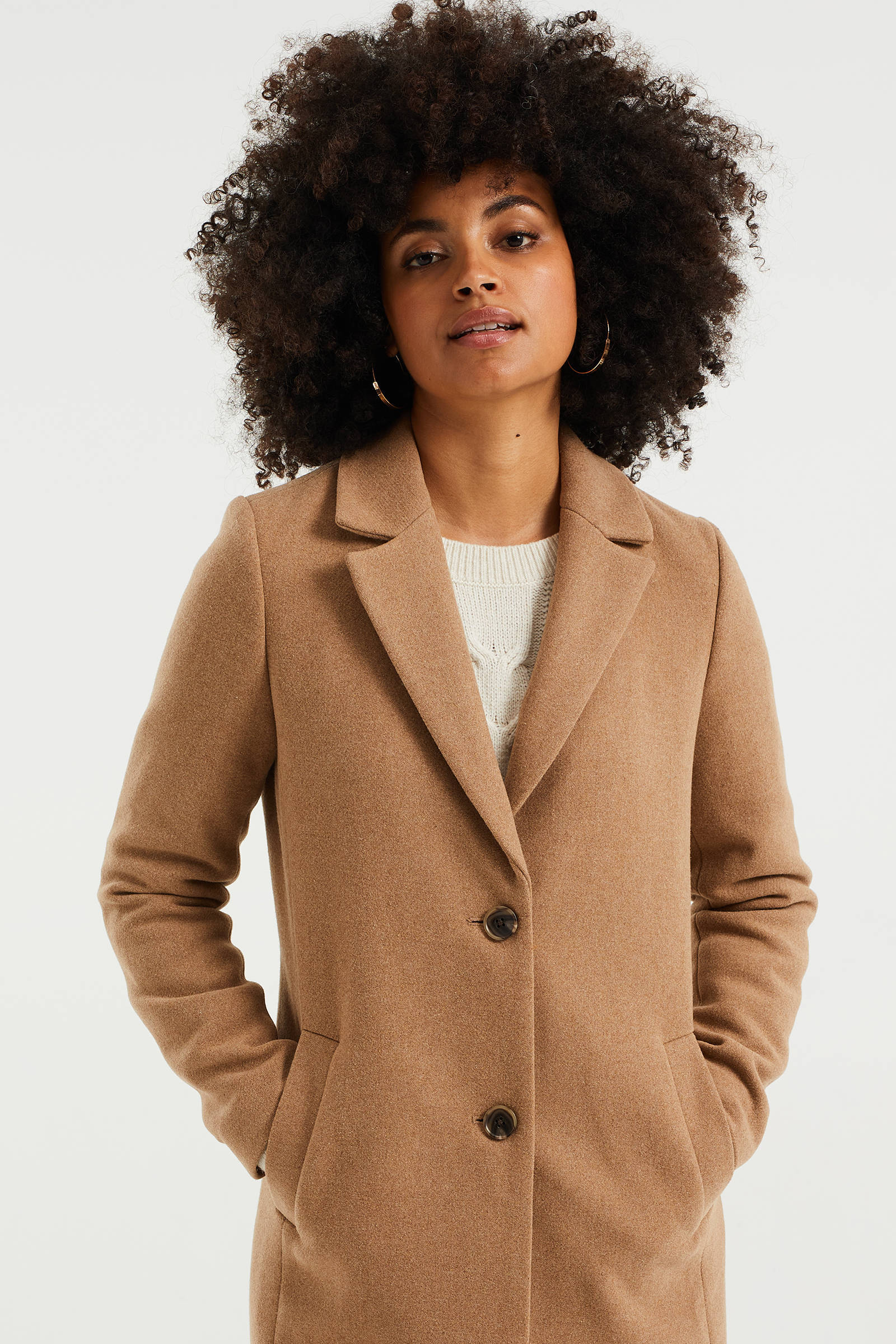 camel jas dames zara