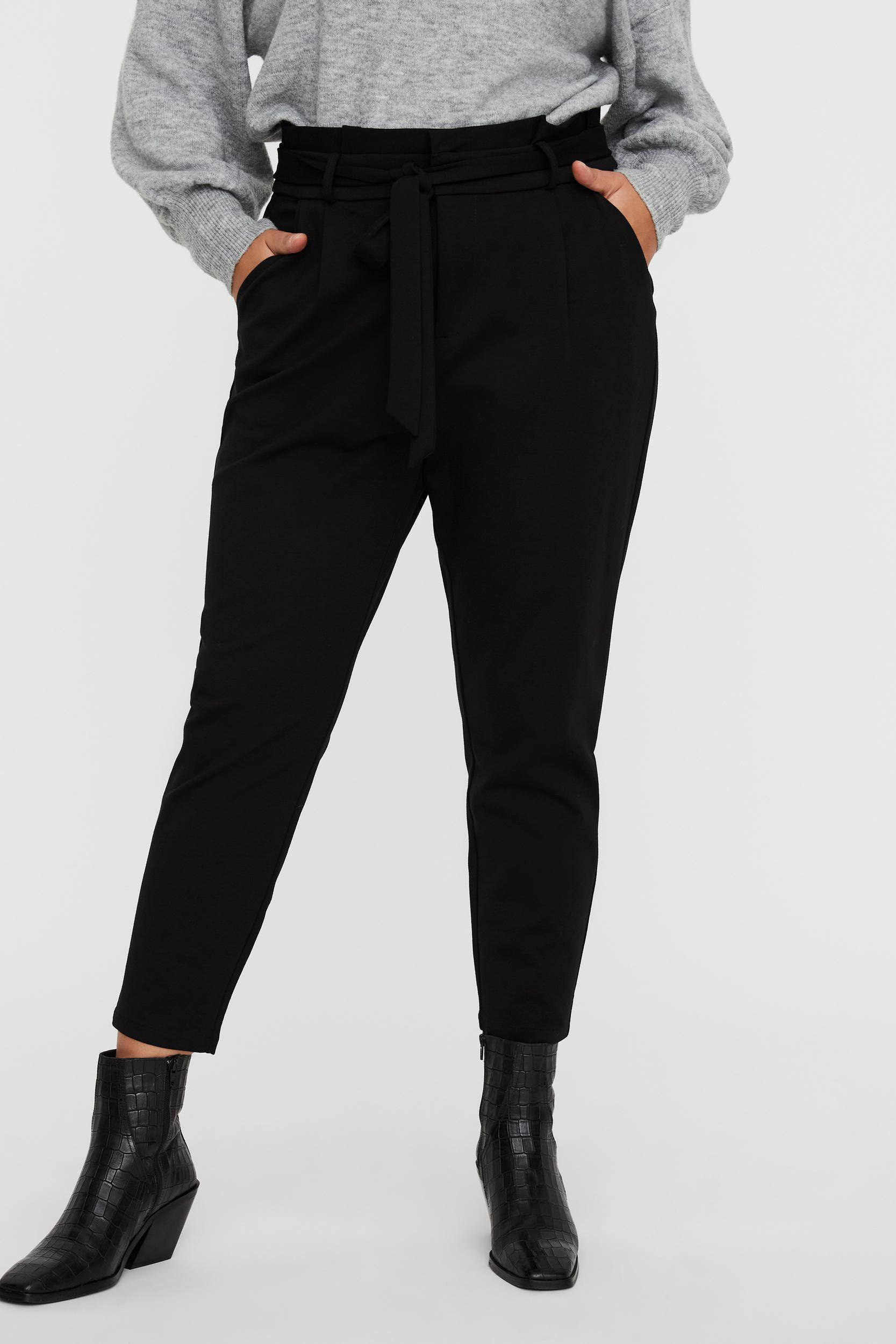 VERO MODA CURVE cropped high waist slim 