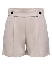 thumbnail: Beige dames JDY korte broek van polyester met regular waist en elastische inzet