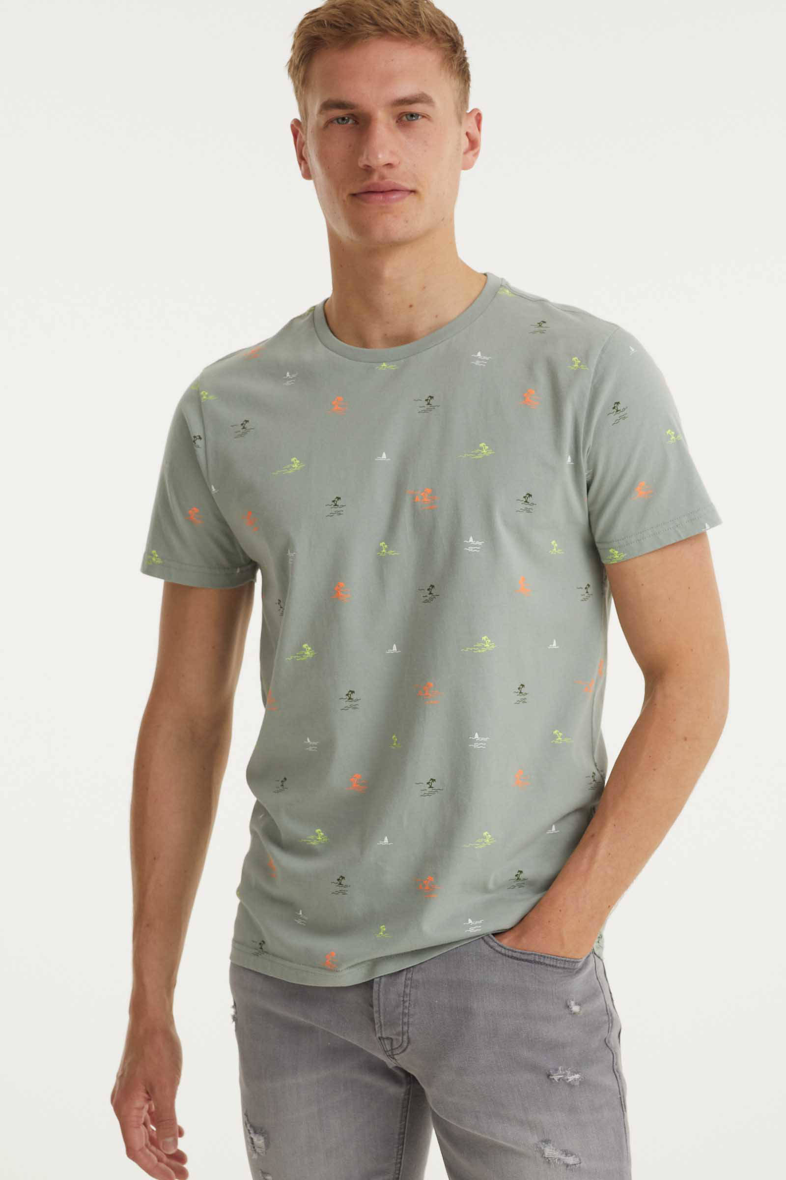 petrol shirt heren