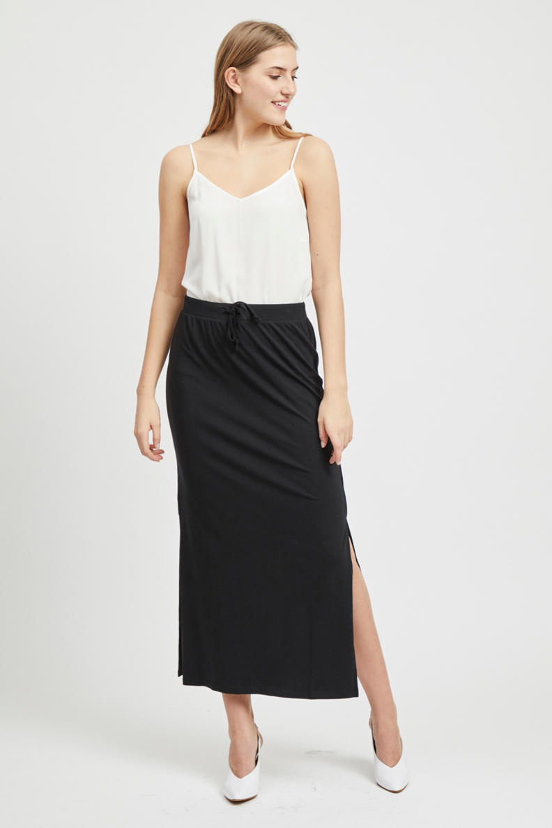 Abito Corto Donna Object Stephanie Jeanette S/S Dress Noos - Jersey Senza Maniche Con Spalline Imbottite - Taglio Largo
