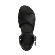 thumbnail: Manfield leren sandalen zwart