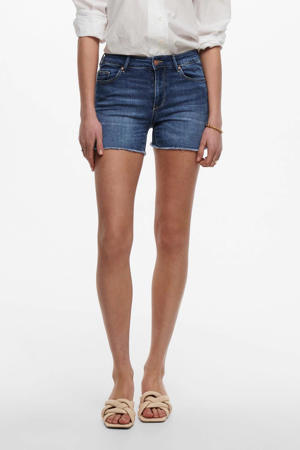 jeans short ONLBLUSH dark blue denim