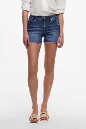 jeans short ONLBLUSH dark blue denim