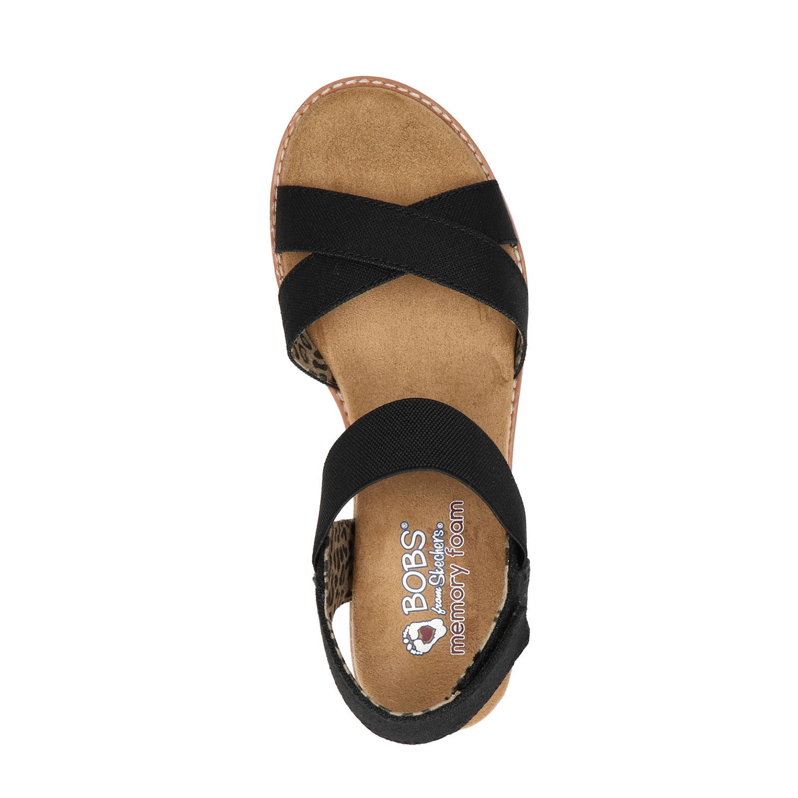 Bobs by Skechers Desert Kiss sandalen zwart | wehkamp