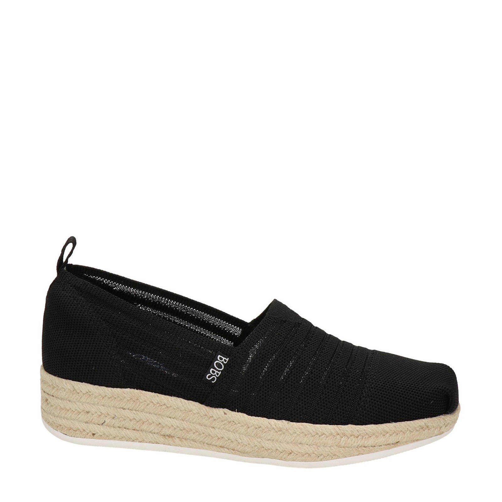 Bobs by Skechers espadrilles zwart | wehkamp