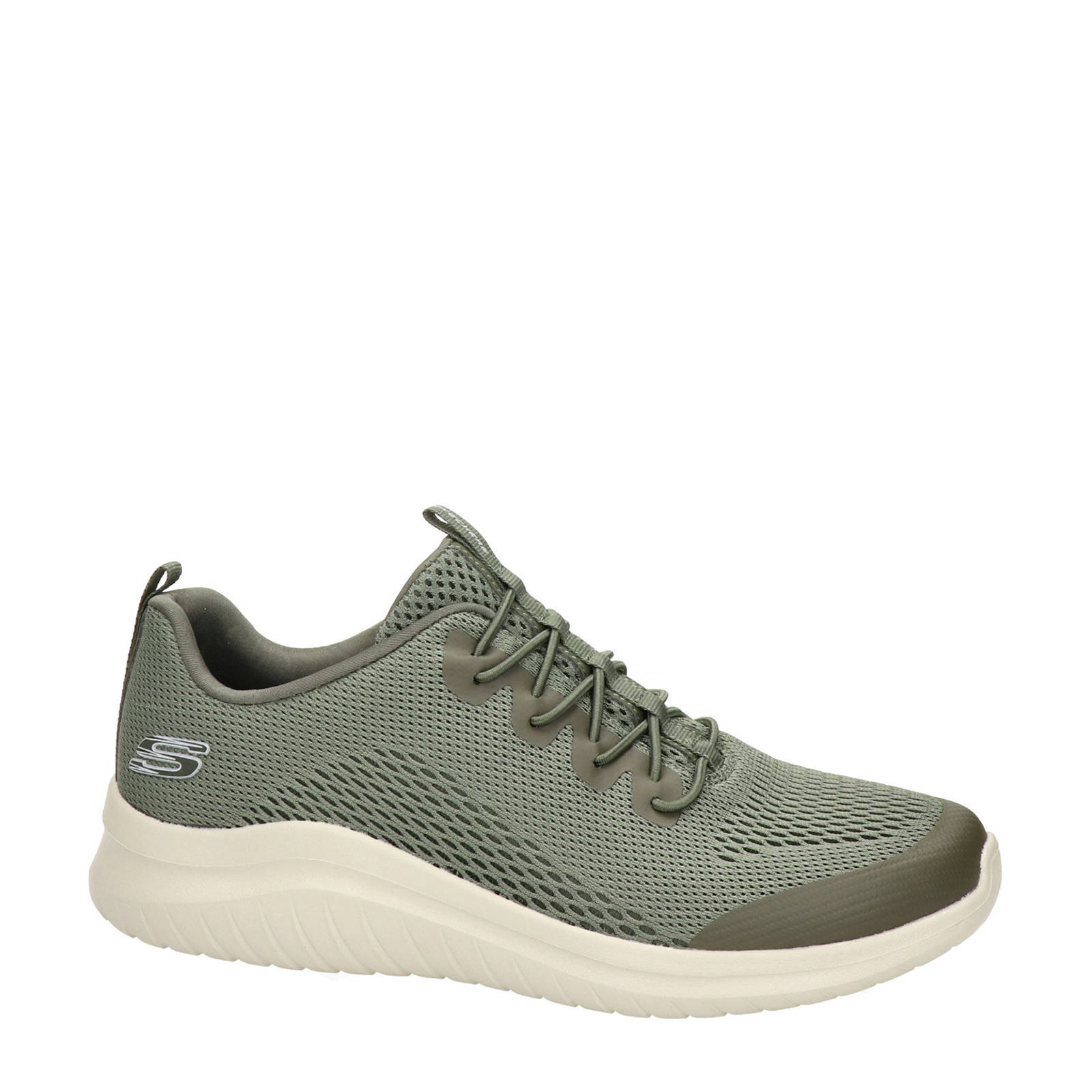 Skechers sneakers kaki | wehkamp